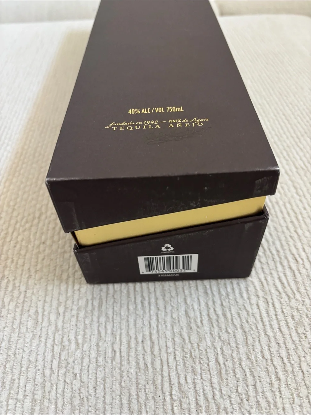 1942 Brown Tequila Gift Box